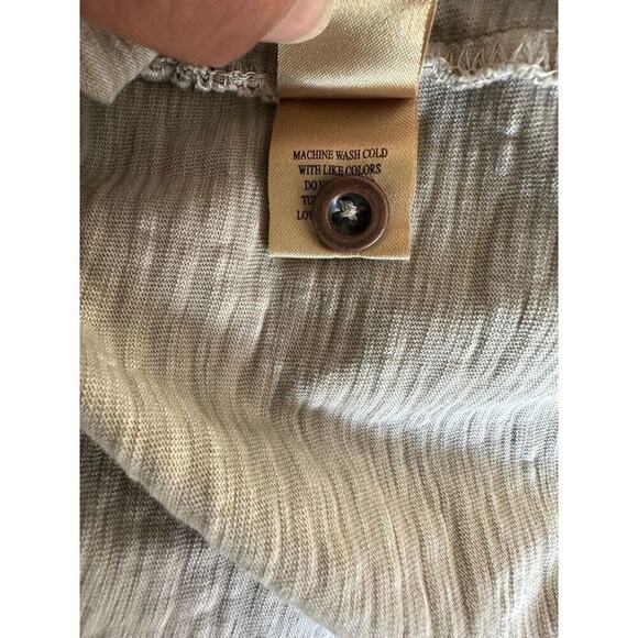 True Grit Men's Cotton Polo Classic Fit  Light Khaki Short Sleeve Men's L - Picture 7 of 7